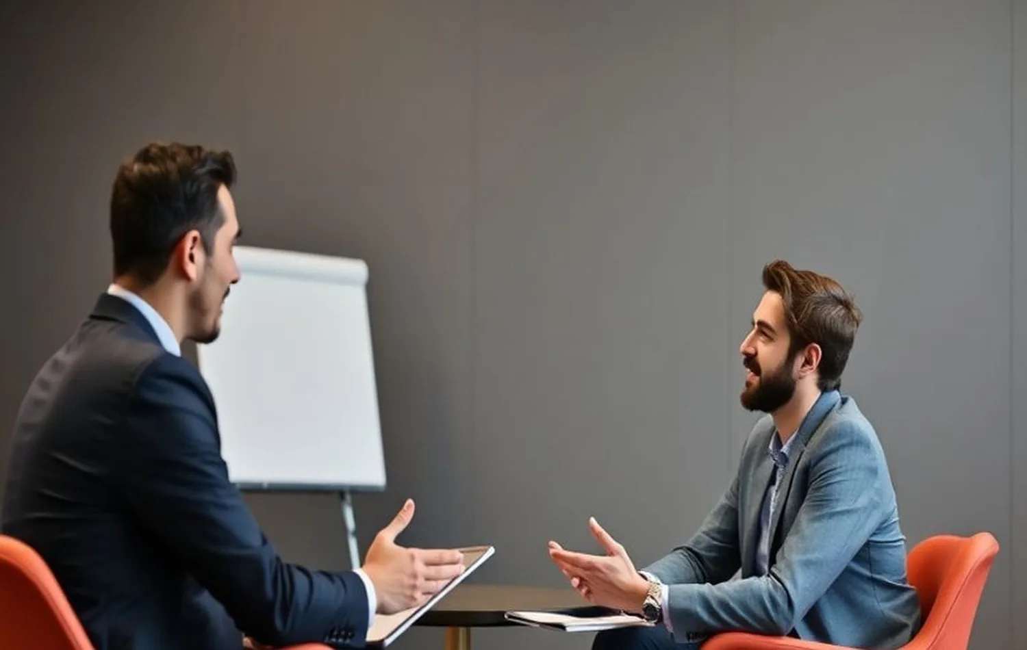 Professional career coaching session